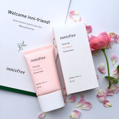 review kem chống nắng innisfree