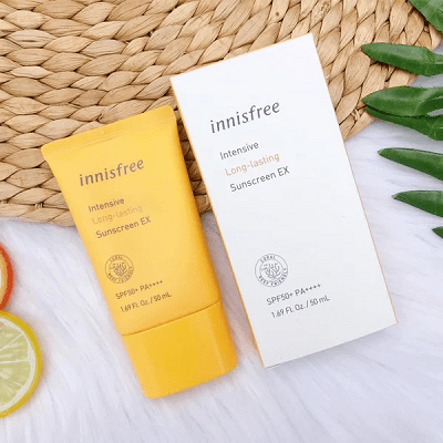 kem chống nắng innisfree review